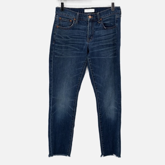 Madewell The Slim Boyjean Raw Hem Edition Creston Wash - Size 25 - Picture 3 of 9